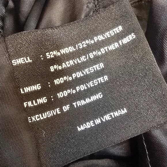 CALVIN KLEIN Men's Coleman Top Coat sz 42R - Picture 9 of 16